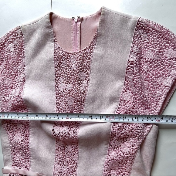 GIAMBATTISTA VALLI Lace Pattern Mini Dress light pink - Picture 7 of 8